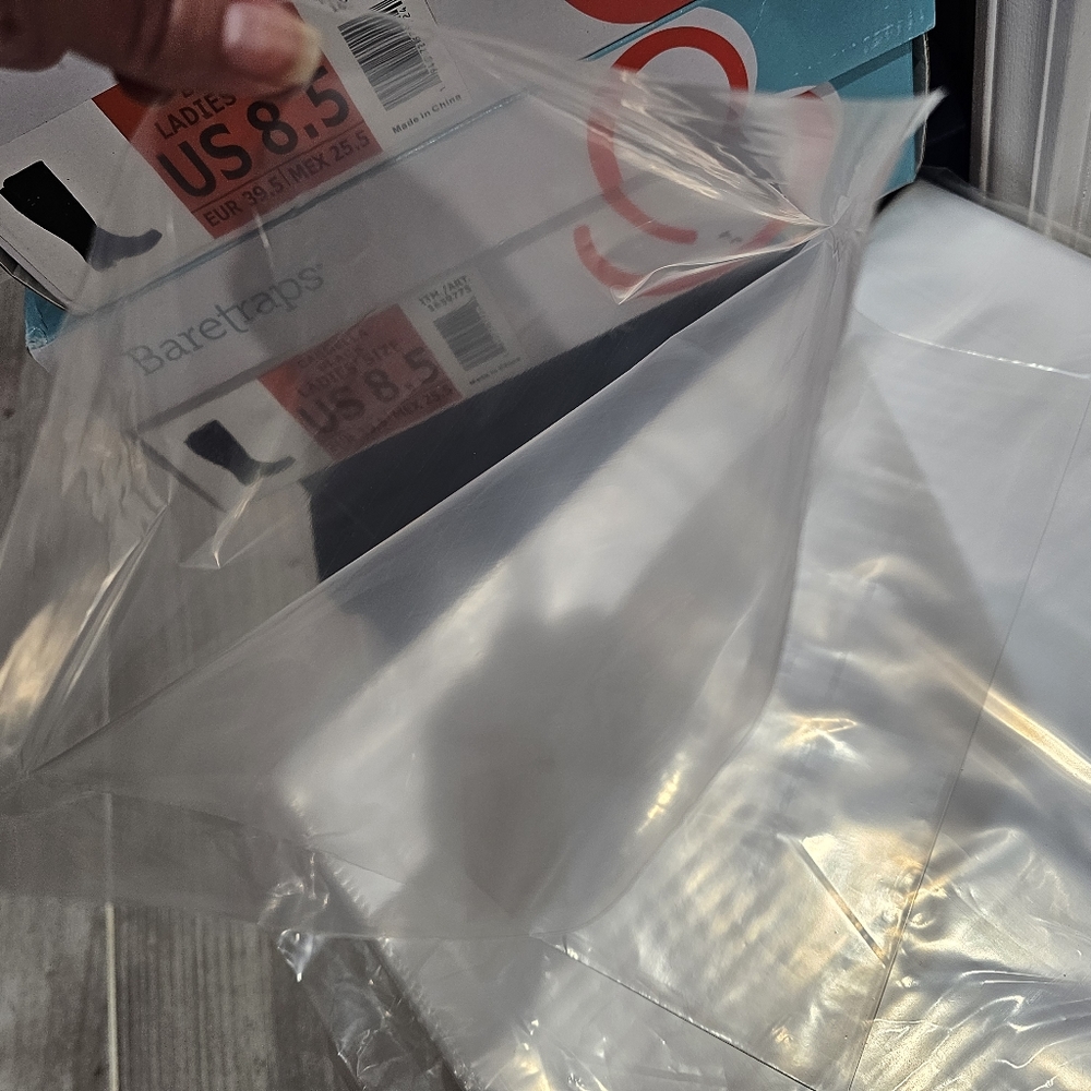 100 Count 10x14 poly bags 2mil Clear  Sturdy Packaging Flat Poly Plastic Bag - Picture 7 of 8
